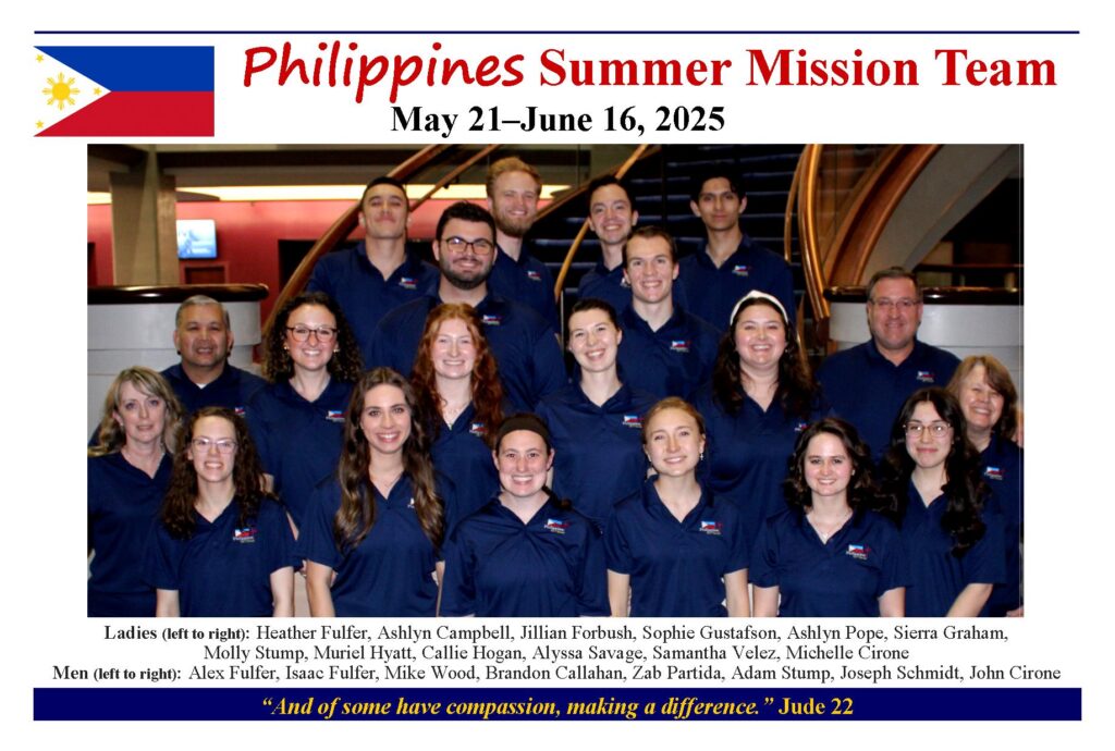 2025 Philippines - Prayer Card Front